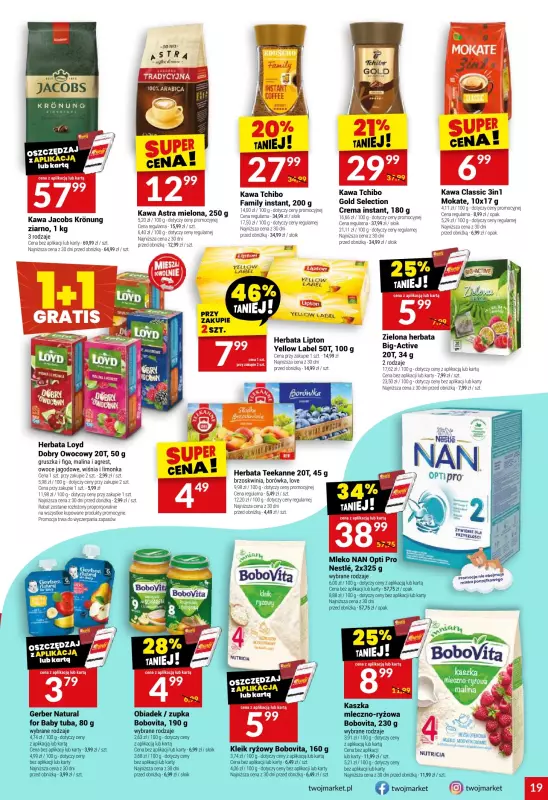 Twój Market - gazetka promocyjna Gazetka od środy 02.07 do wtorku 08.07 - strona 19