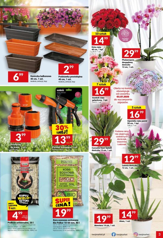 Twój Market - gazetka promocyjna Gazetka od środy 02.07 do wtorku 08.07 - strona 3