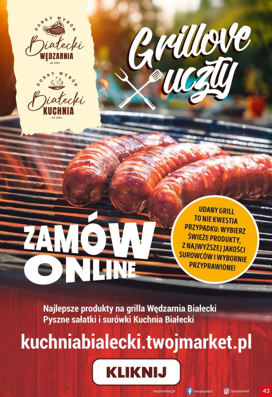 Twój Market - gazetka promocyjna Gazetka od środy 02.07 do wtorku 08.07 - strona 43