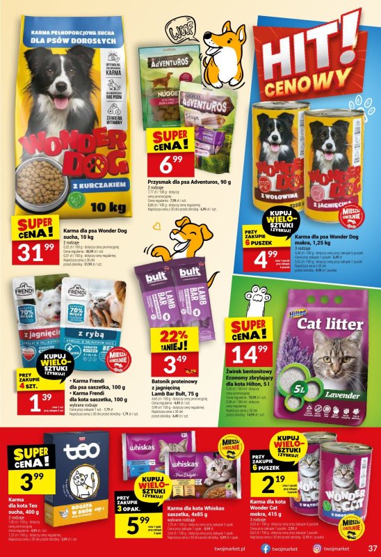 Twój Market - gazetka promocyjna Gazetka od środy 02.07 do wtorku 08.07 - strona 37