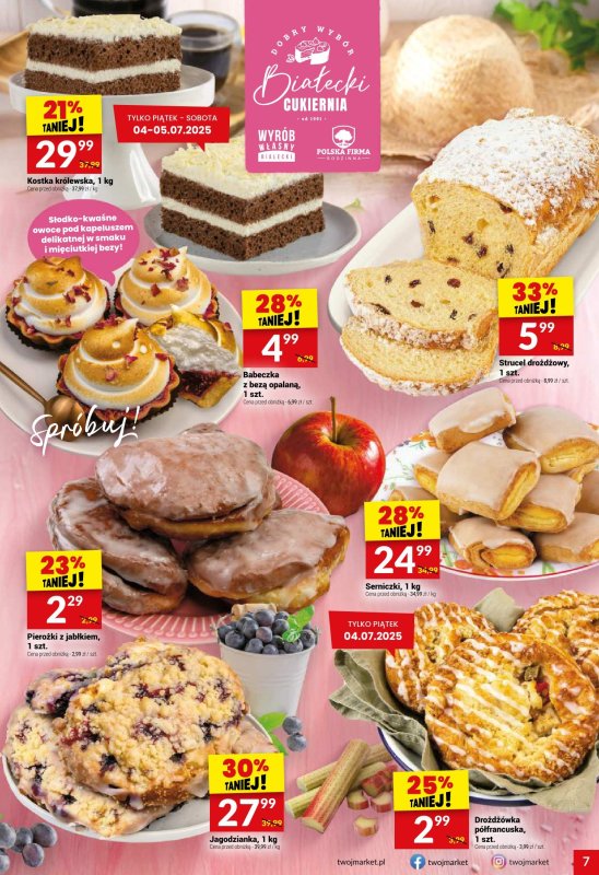 Twój Market - gazetka promocyjna Gazetka od środy 02.07 do wtorku 08.07 - strona 7