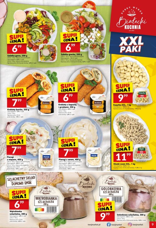 Twój Market - gazetka promocyjna Gazetka od środy 02.07 do wtorku 08.07 - strona 9