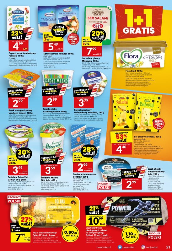 Twój Market - gazetka promocyjna Gazetka od środy 02.07 do wtorku 08.07 - strona 21