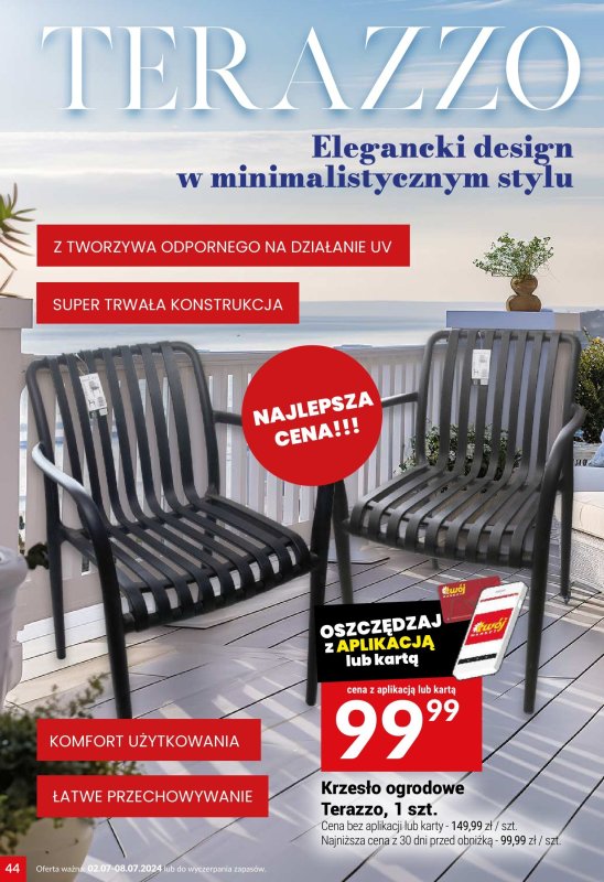 Twój Market - gazetka promocyjna Gazetka od środy 02.07 do wtorku 08.07 - strona 44