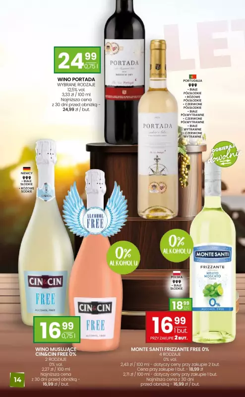 Twój Market - gazetka promocyjna Gazetka alkoholowa od wtorku 08.07 do czwartku 31.07 - strona 14