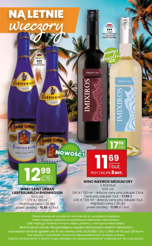 Twój Market - gazetka promocyjna Gazetka alkoholowa od wtorku 08.07 do czwartku 31.07 - strona 16