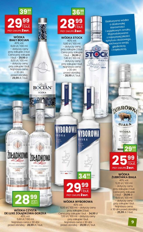 Twój Market - gazetka promocyjna Gazetka alkoholowa od wtorku 08.07 do czwartku 31.07 - strona 9