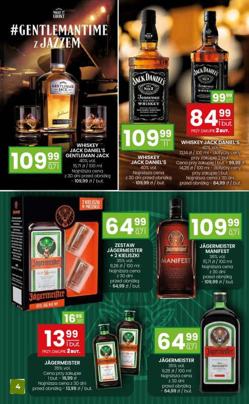 Twój Market - gazetka promocyjna Gazetka alkoholowa od wtorku 08.07 do czwartku 31.07 - strona 4