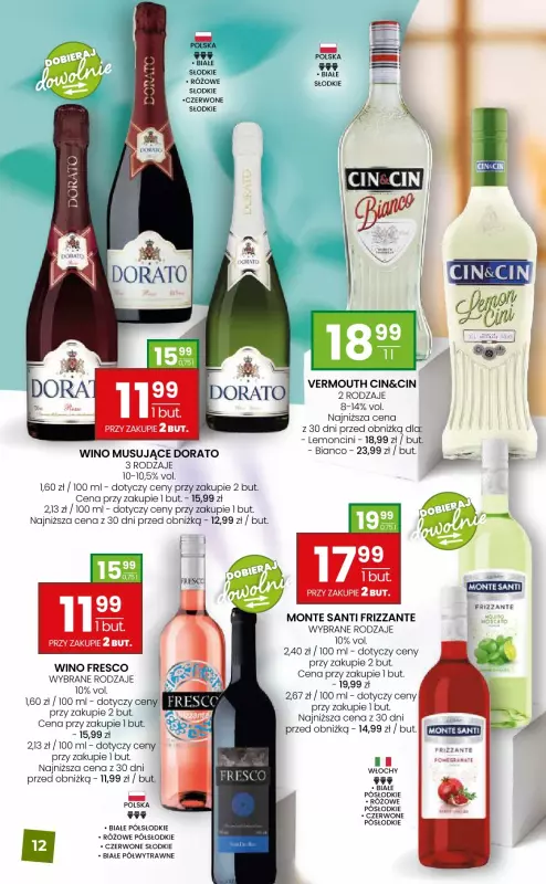 Twój Market - gazetka promocyjna Gazetka alkoholowa od wtorku 08.07 do czwartku 31.07 - strona 12