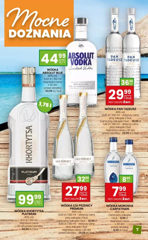 Twój Market - gazetka promocyjna Gazetka alkoholowa od wtorku 08.07 do czwartku 31.07 - strona 7