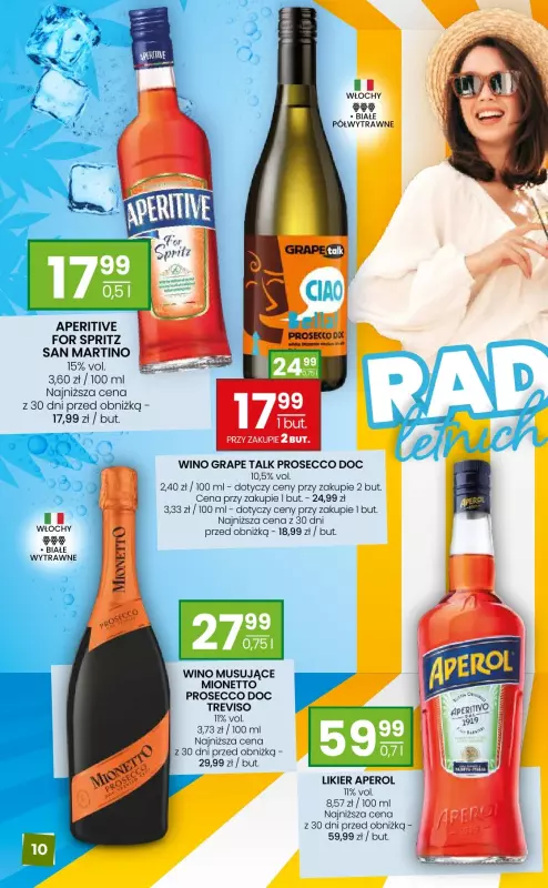 Twój Market - gazetka promocyjna Gazetka alkoholowa od wtorku 08.07 do czwartku 31.07 - strona 10