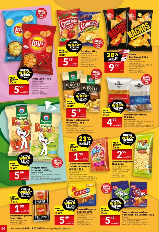 Twój Market - gazetka promocyjna Gazetka od środy 09.07 do wtorku 15.07 - strona 26