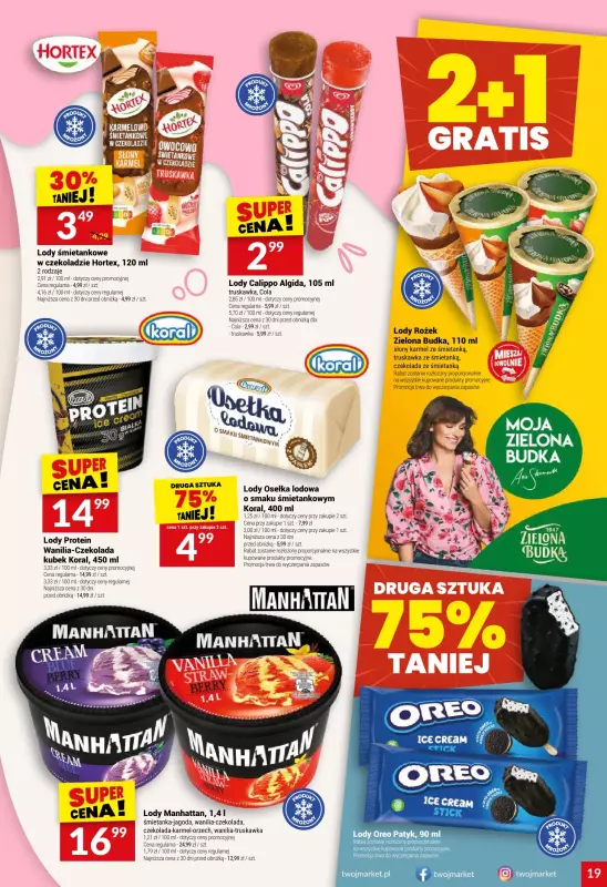 Twój Market - gazetka promocyjna Gazetka od środy 09.07 do wtorku 15.07 - strona 19