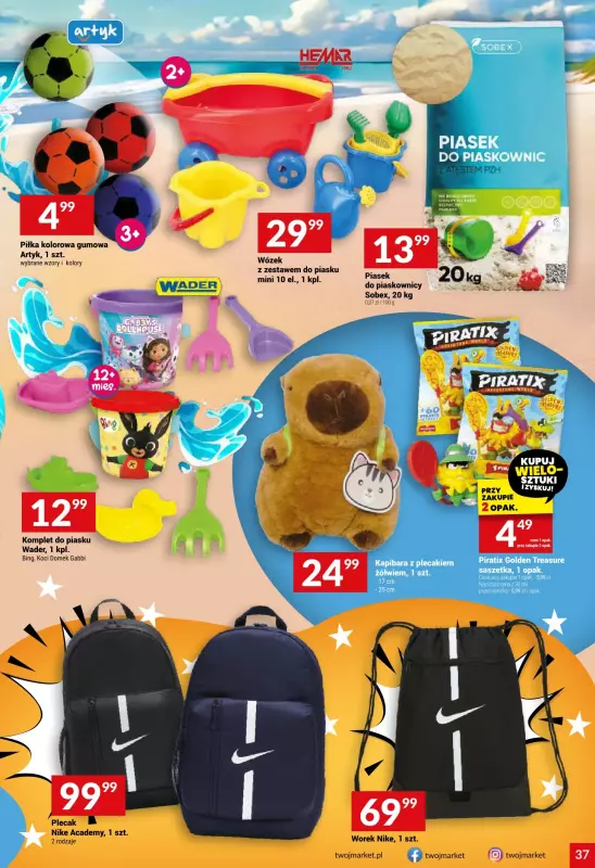 Twój Market - gazetka promocyjna Gazetka od środy 09.07 do wtorku 15.07 - strona 37