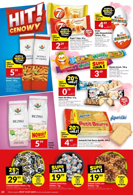 Twój Market - gazetka promocyjna Gazetka od środy 09.07 do wtorku 15.07 - strona 20
