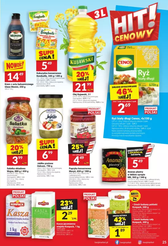 Twój Market - gazetka promocyjna Gazetka od środy 09.07 do wtorku 15.07 - strona 25