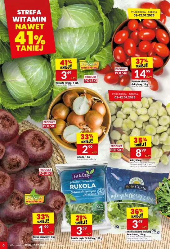 Twój Market - gazetka promocyjna Gazetka od środy 09.07 do wtorku 15.07 - strona 6