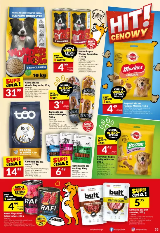 Twój Market - gazetka promocyjna Gazetka od środy 09.07 do wtorku 15.07 - strona 35