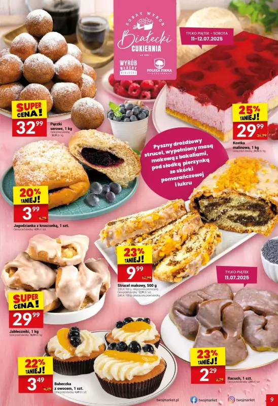 Twój Market - gazetka promocyjna Gazetka od środy 09.07 do wtorku 15.07 - strona 9