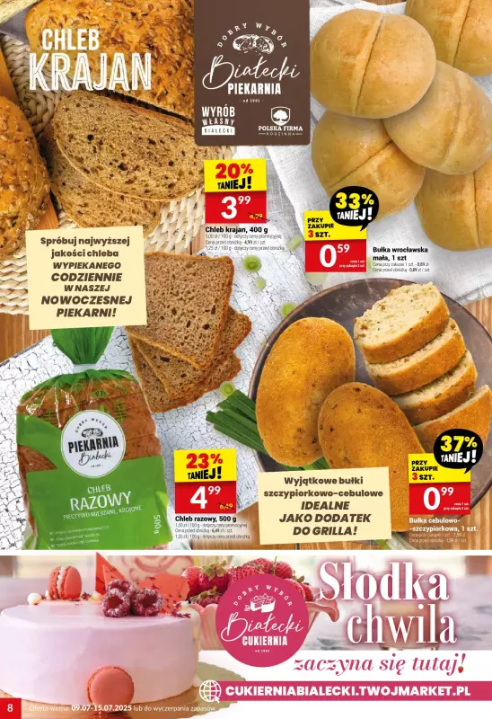 Twój Market - gazetka promocyjna Gazetka od środy 09.07 do wtorku 15.07 - strona 8