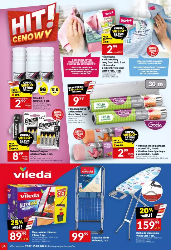 Twój Market - gazetka promocyjna Gazetka od środy 09.07 do wtorku 15.07 - strona 34