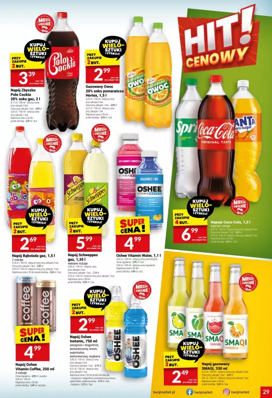 Twój Market - gazetka promocyjna Gazetka od środy 09.07 do wtorku 15.07 - strona 29