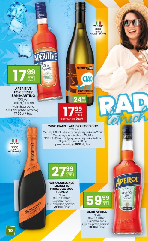 Twój Market - gazetka promocyjna Gazetka alkoholowa od wtorku 08.07 do czwartku 31.07 - strona 10