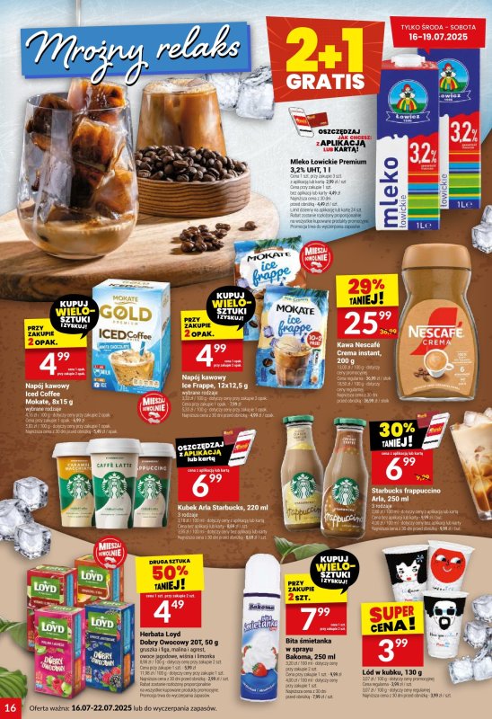 Twój Market - gazetka promocyjna Gazetka od środy 16.07 do wtorku 22.07 - strona 16