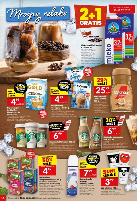 Twój Market - gazetka promocyjna Gazetka od środy 16.07 do wtorku 22.07 - strona 16