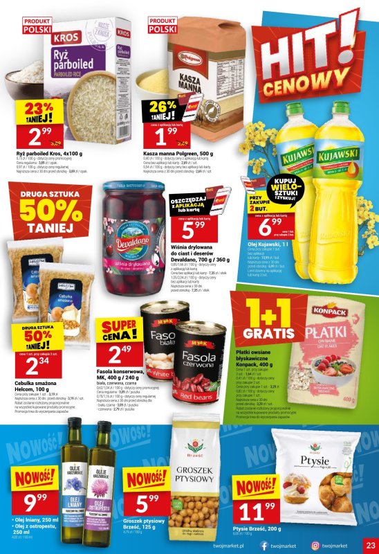 Twój Market - gazetka promocyjna Gazetka od środy 16.07 do wtorku 22.07 - strona 23