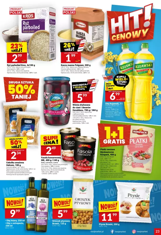 Twój Market - gazetka promocyjna Gazetka od środy 16.07 do wtorku 22.07 - strona 23