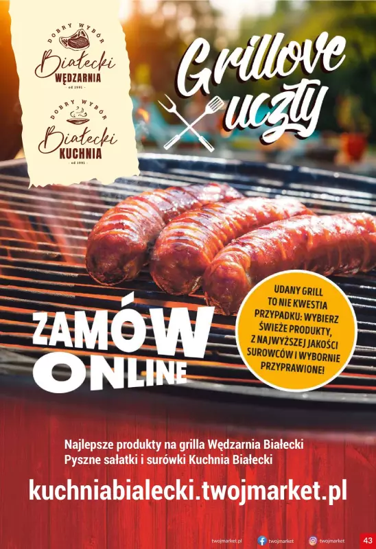 Twój Market - gazetka promocyjna Gazetka od środy 16.07 do wtorku 22.07 - strona 43
