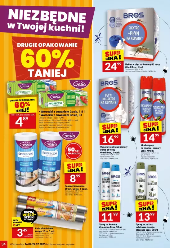 Twój Market - gazetka promocyjna Gazetka od środy 16.07 do wtorku 22.07 - strona 34