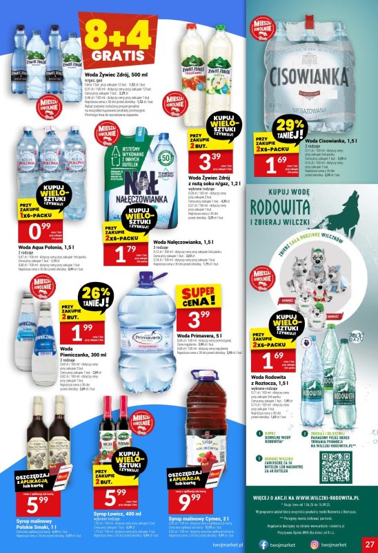 Twój Market - gazetka promocyjna Gazetka od środy 16.07 do wtorku 22.07 - strona 27