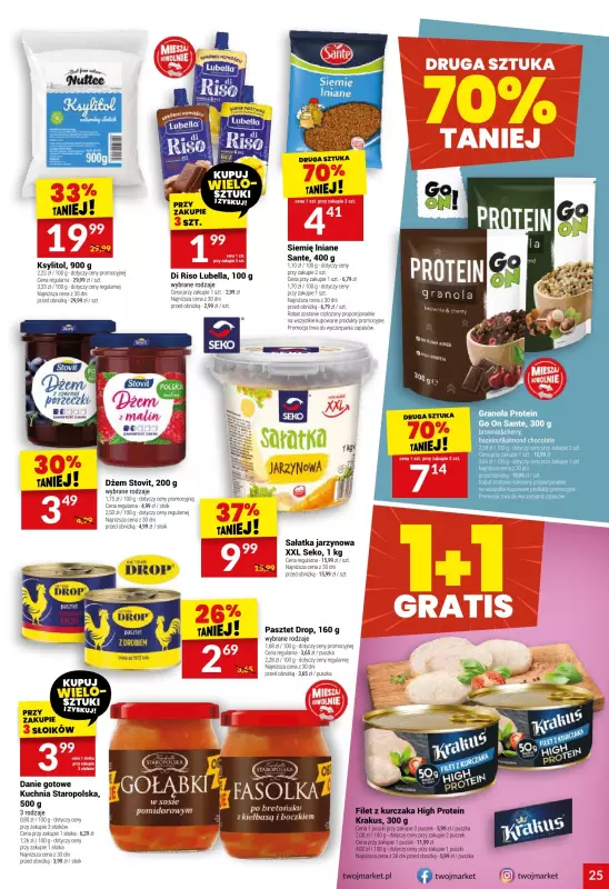 Twój Market - gazetka promocyjna Gazetka od środy 16.07 do wtorku 22.07 - strona 25
