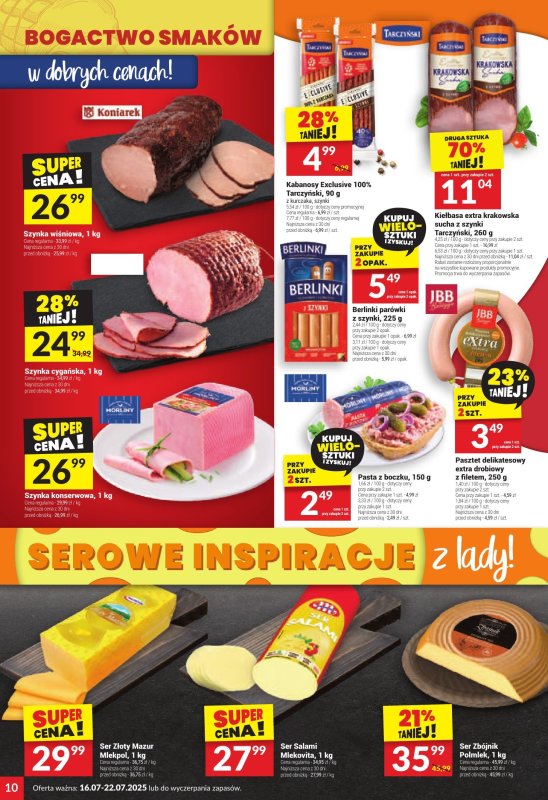 Twój Market - gazetka promocyjna Gazetka od środy 16.07 do wtorku 22.07 - strona 10
