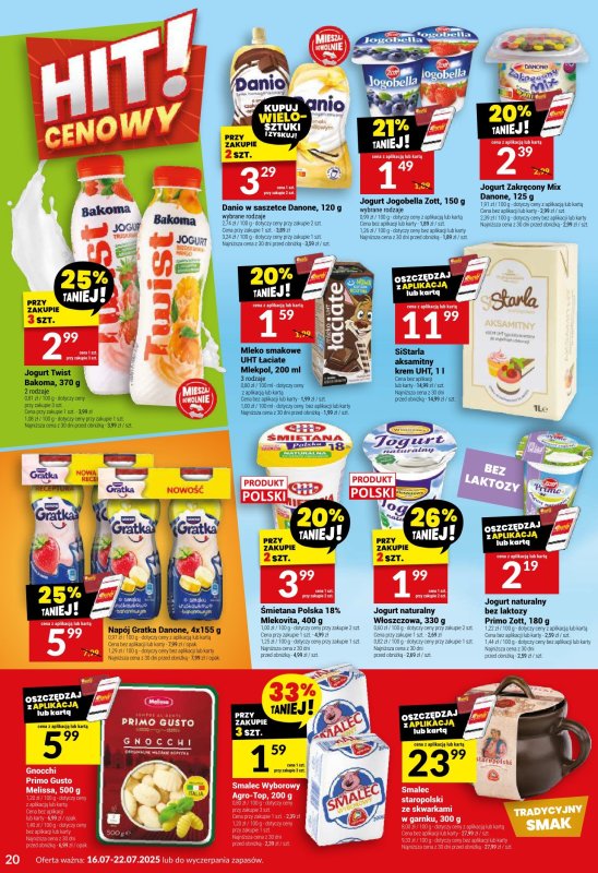 Twój Market - gazetka promocyjna Gazetka od środy 16.07 do wtorku 22.07 - strona 20