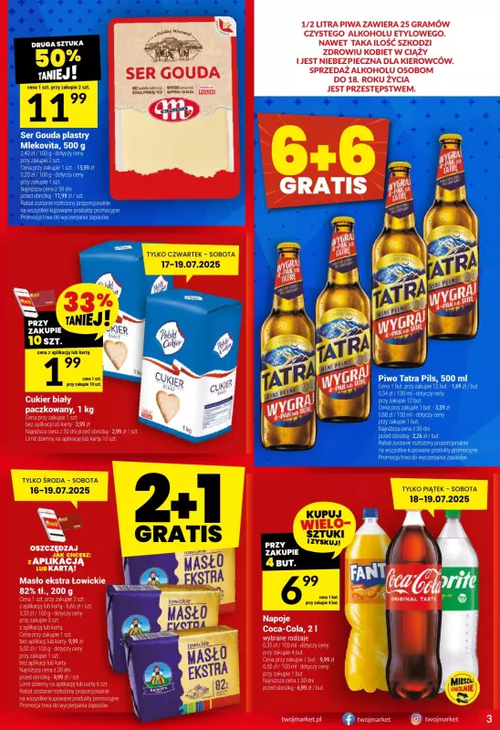 Twój Market - gazetka promocyjna Gazetka   - strona 3