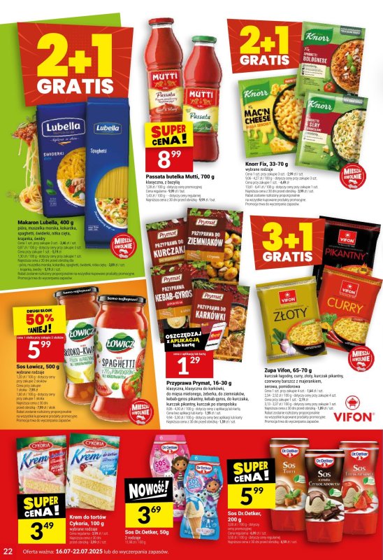 Twój Market - gazetka promocyjna Gazetka od środy 16.07 do wtorku 22.07 - strona 22