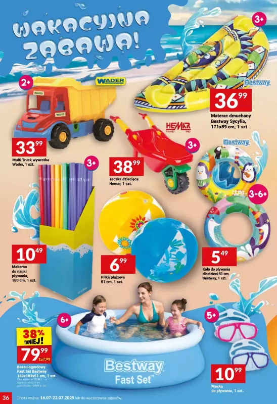 Twój Market - gazetka promocyjna Gazetka od środy 16.07 do wtorku 22.07 - strona 36