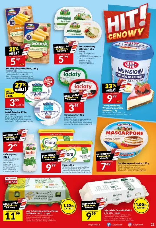 Twój Market - gazetka promocyjna Gazetka od środy 16.07 do wtorku 22.07 - strona 21
