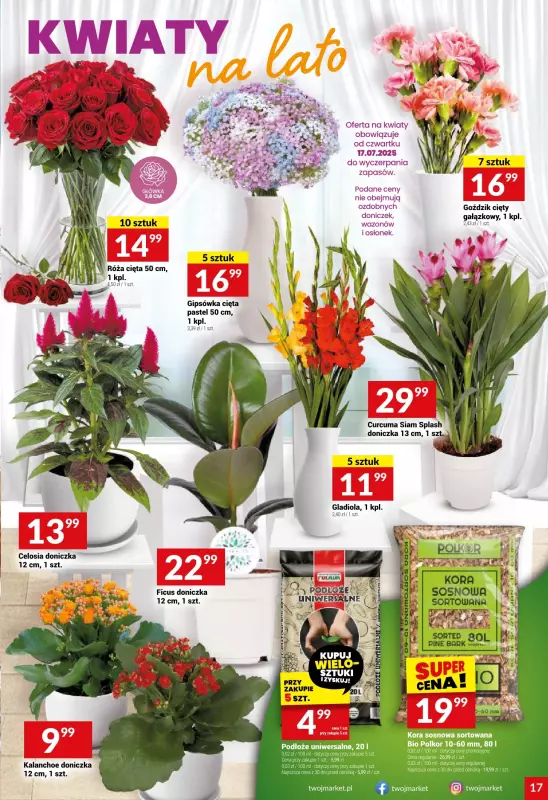 Twój Market - gazetka promocyjna Gazetka od środy 16.07 do wtorku 22.07 - strona 17