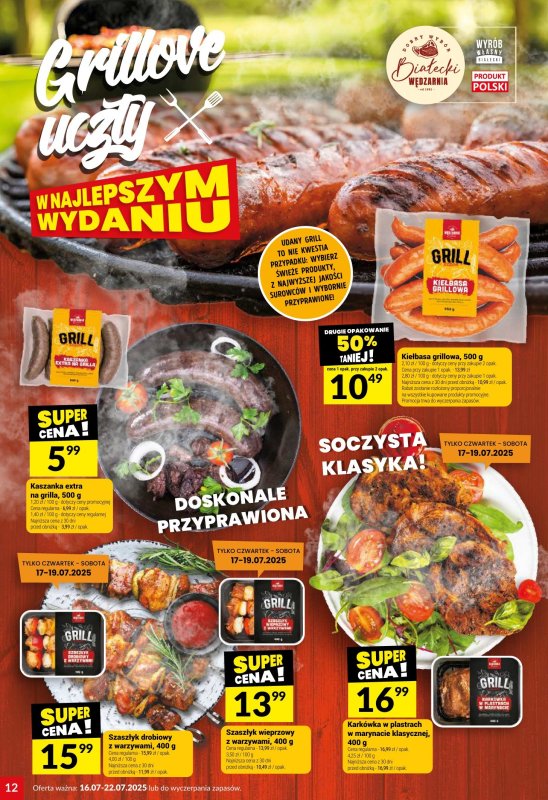Twój Market - gazetka promocyjna Gazetka od środy 16.07 do wtorku 22.07 - strona 12