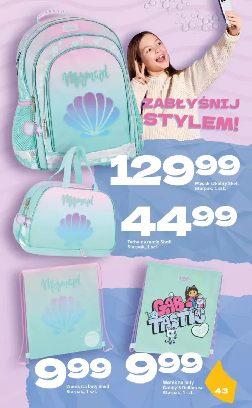 Twój Market - gazetka promocyjna Katalog Szkolny 2025 od poniedziałku 21.07 do soboty 06.09 - strona 43