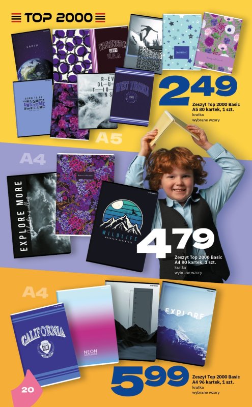 Twój Market - gazetka promocyjna Katalog Szkolny 2025 od poniedziałku 21.07 do soboty 06.09 - strona 20