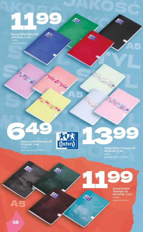 Twój Market - gazetka promocyjna Katalog Szkolny 2025 od poniedziałku 21.07 do soboty 06.09 - strona 18