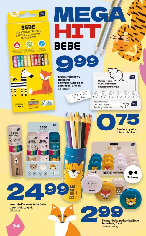 Twój Market - gazetka promocyjna Katalog Szkolny 2025 od poniedziałku 21.07 do soboty 06.09 - strona 34
