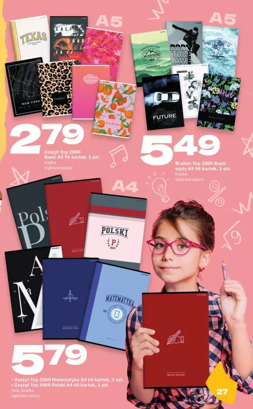 Twój Market - gazetka promocyjna Katalog Szkolny 2025 od poniedziałku 21.07 do soboty 06.09 - strona 27