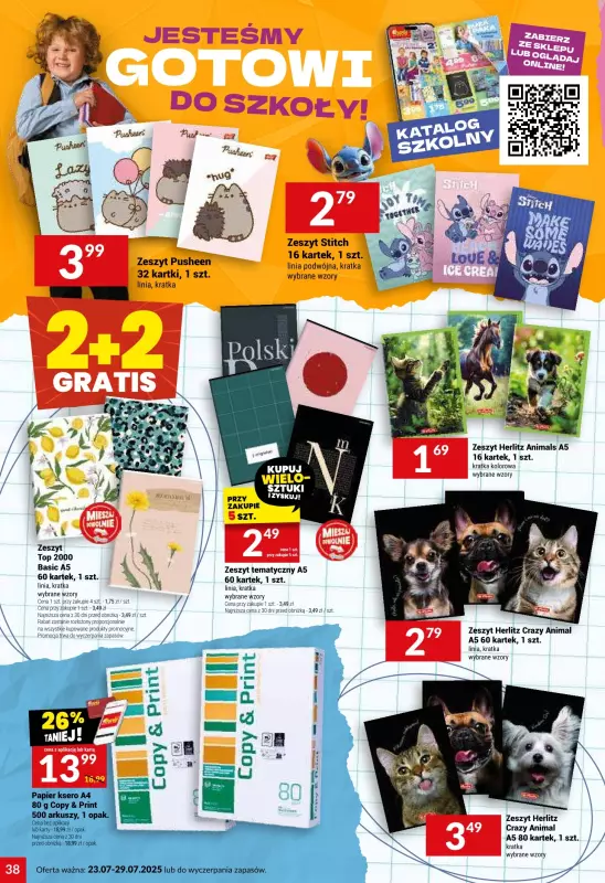 Twój Market - gazetka promocyjna Gazetka od środy 23.07 do wtorku 29.07 - strona 38