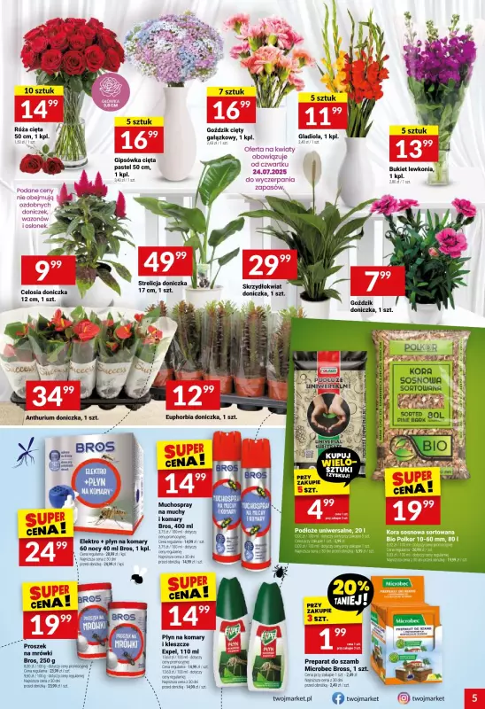 Twój Market - gazetka promocyjna Gazetka od środy 23.07 do wtorku 29.07 - strona 5
